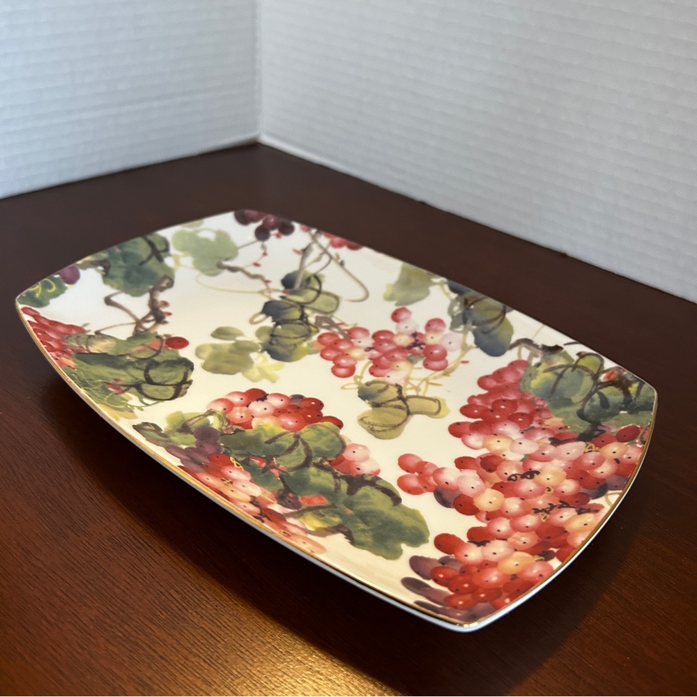 Oakridges by Skye McGhie Small Rectangular Porcelain Tray